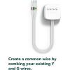 imageecobee Power Extender Kit CWire Adapter  Made for ecobee Smart Thermostats  Programmable WiFi Thermostat Accessory