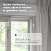imageecobee Smart Sensor for Doors ampamp Windows 2 Pack  Wifi Contact Sensor for Home Security Energy Savings  Compatible with Smart Thermostats  Temperature sensor white