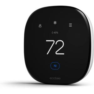 imageecobee Smart Thermostat Enhanced  Programmable Wifi Thermostat  Works with Siri Alexa Google Assistant  Energy Star Certified  Smart HomeThermostat