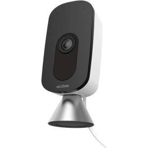 imageecobee SmartCamera  Indoor WiFi Security Camera Smart Home Security System 1080p HD 180 Degree FOV Night Vision 2Way Audio Works with Apple HomeKit Alexa Built In1 Count Pack of 1
