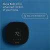 imageecobee Smart Thermostat with Voice Control  BlackRFB Renewed